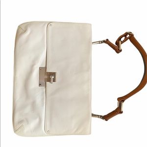 White purse
